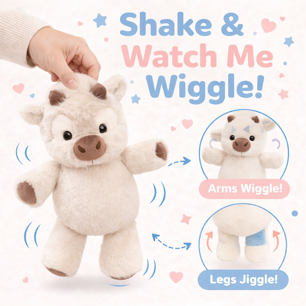 Huggable Running Cow Plushie