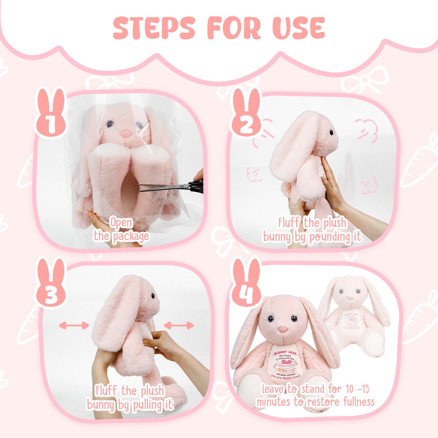 Bunny Hug™ Plush Bunny
