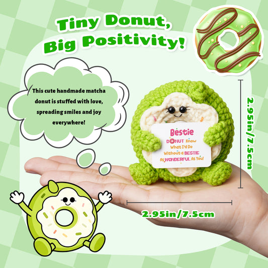 Positive Donut Crochet Doll - For Bestie