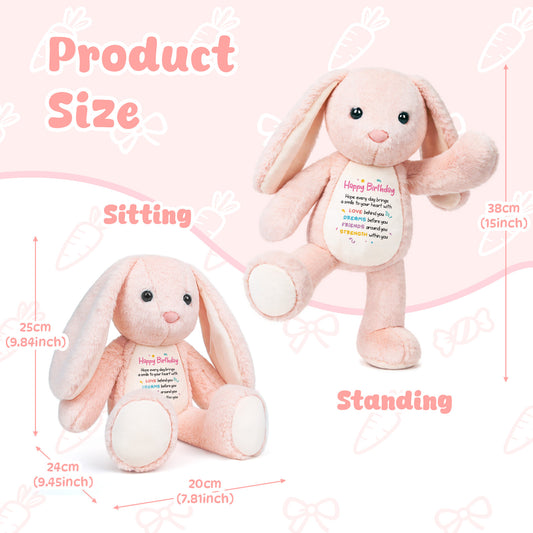 Happy Birthday™ Plush Bunny