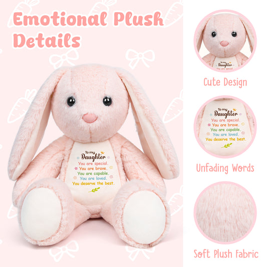 To My Daughter™ Plush Bunny