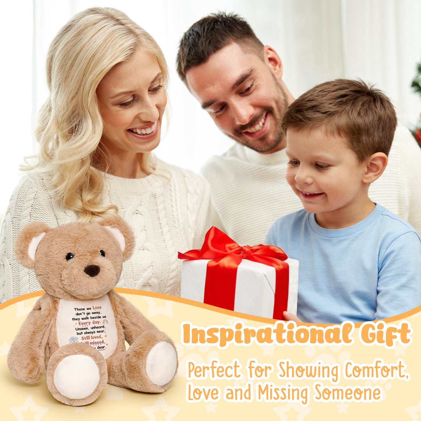 Those We Love Don't Go Away - Cuddly Plush Bear