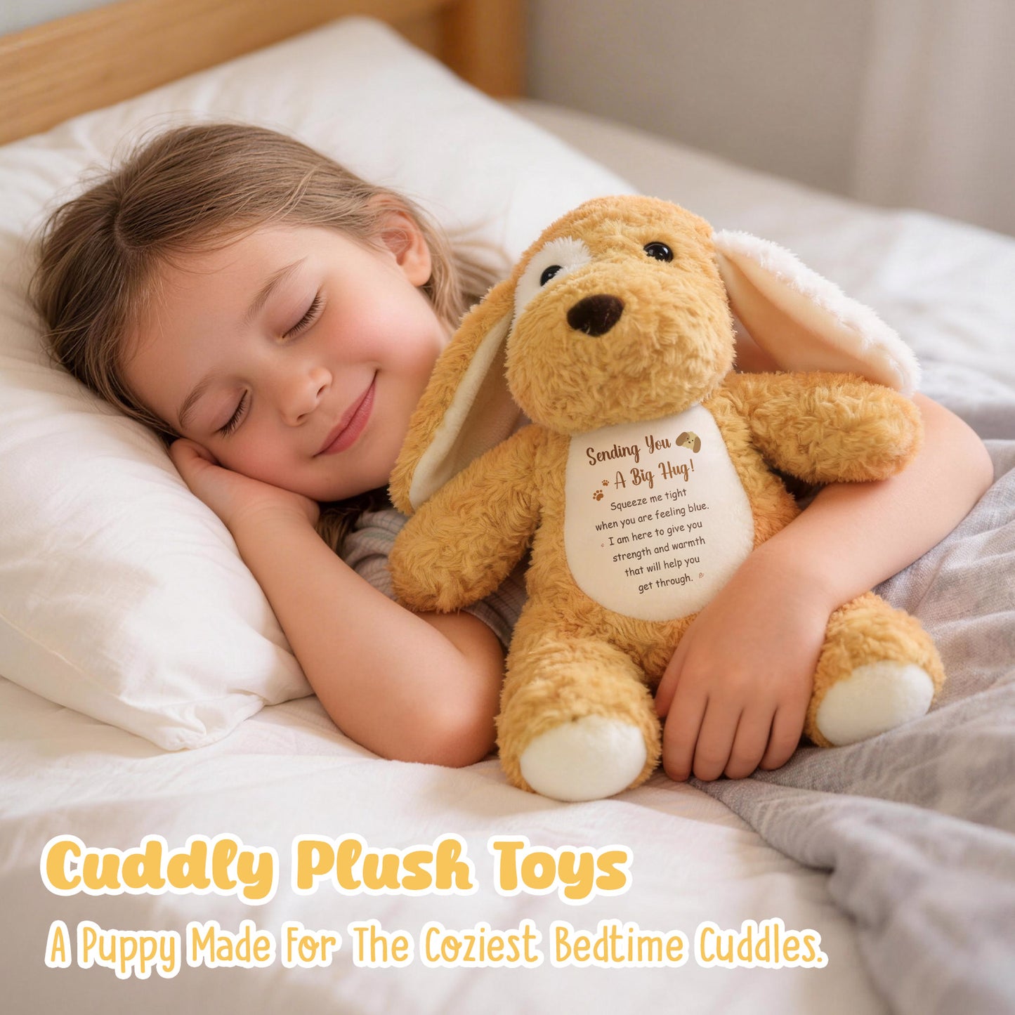 Sending You A Big Hug! – Cuddly Plush Puppy