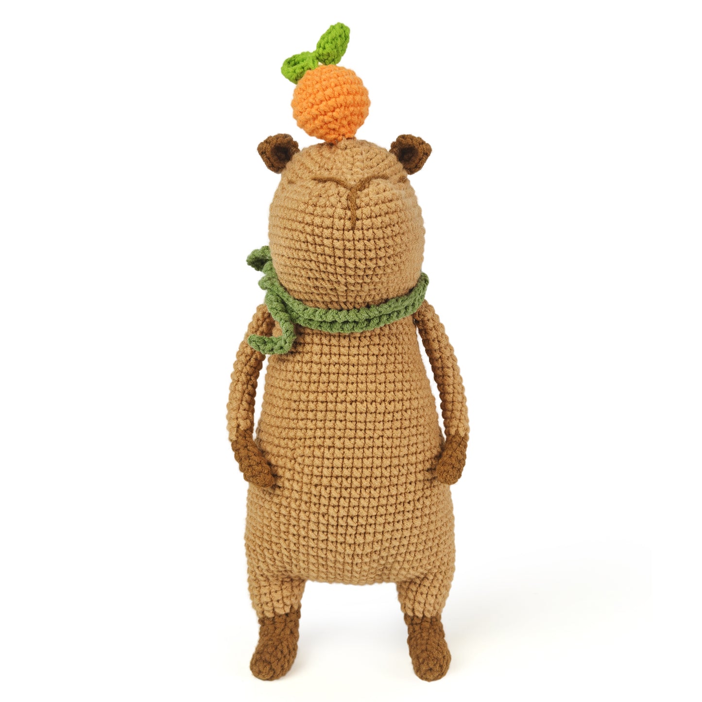 Capybara Crochet Doll