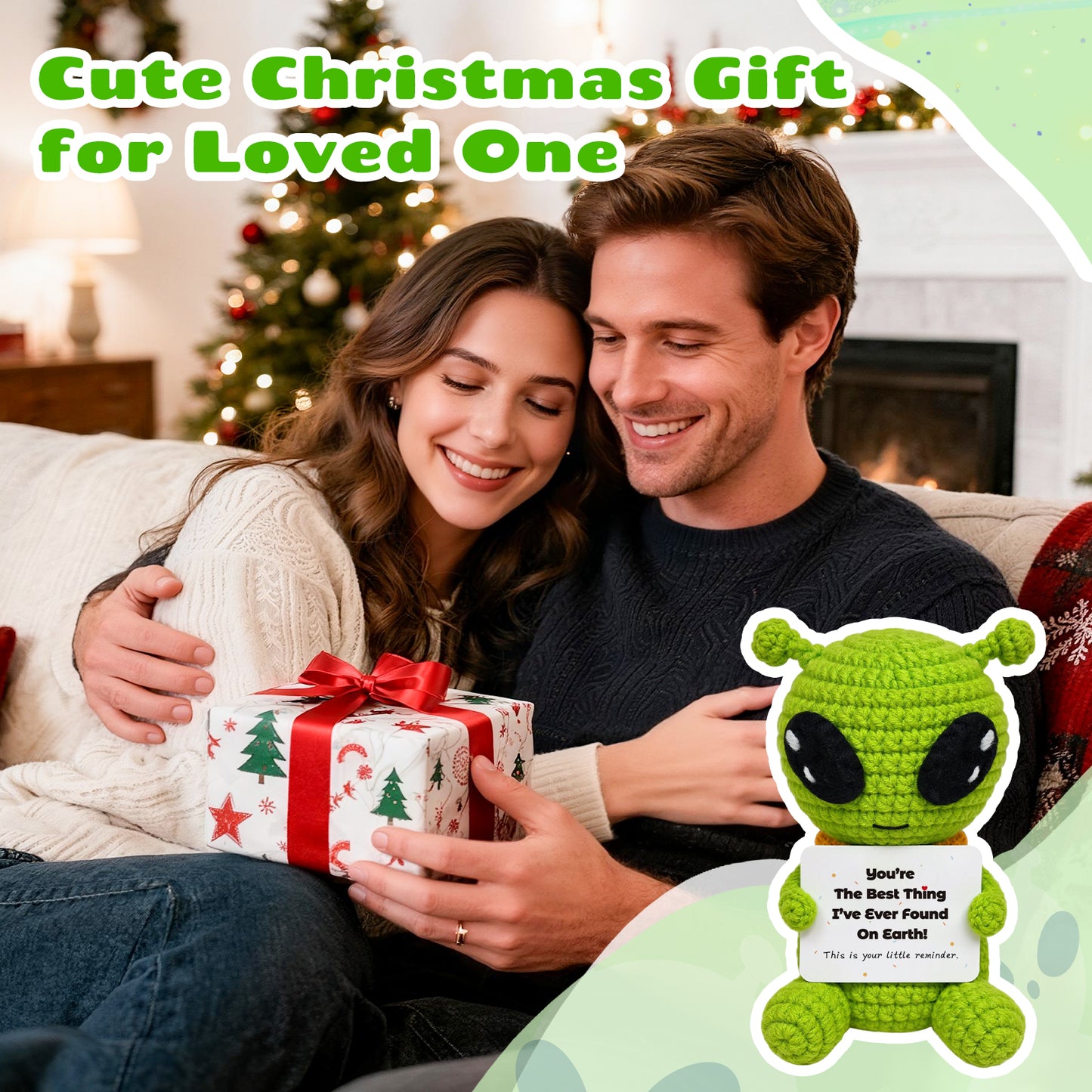 To My Love Alien Crochet Doll