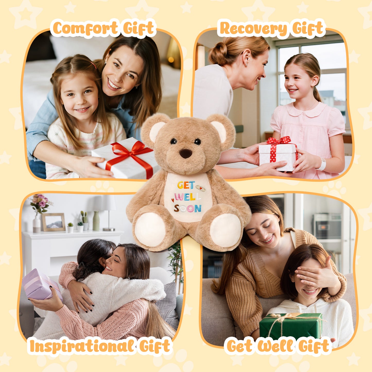 Get Well Soon Plush Bear
