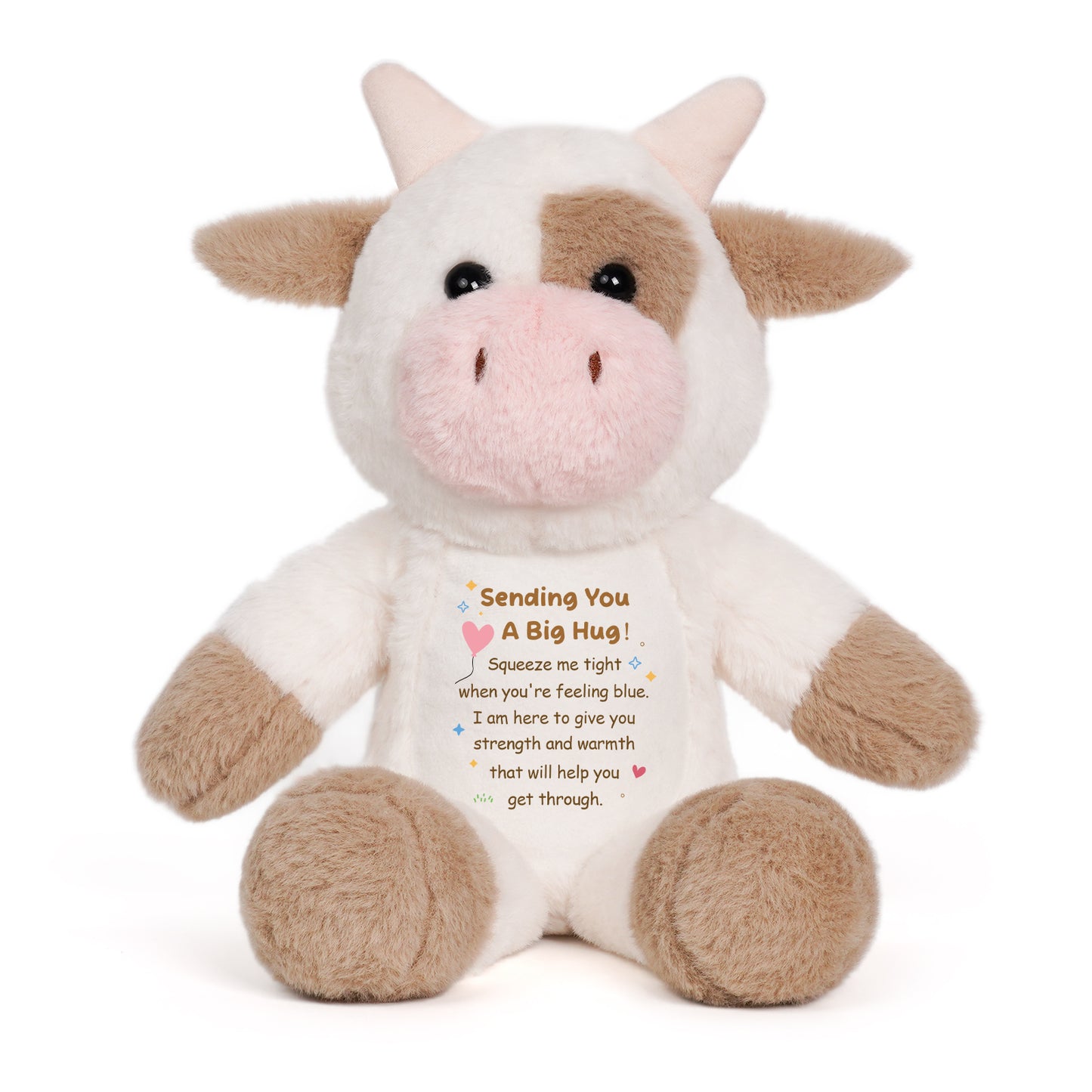 Sending You A Big Hug™ Plush Cow