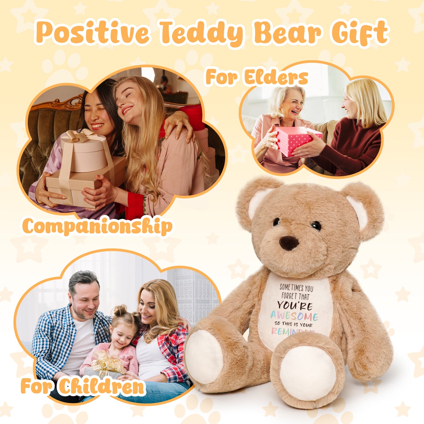 You're Awesome Plush Bear