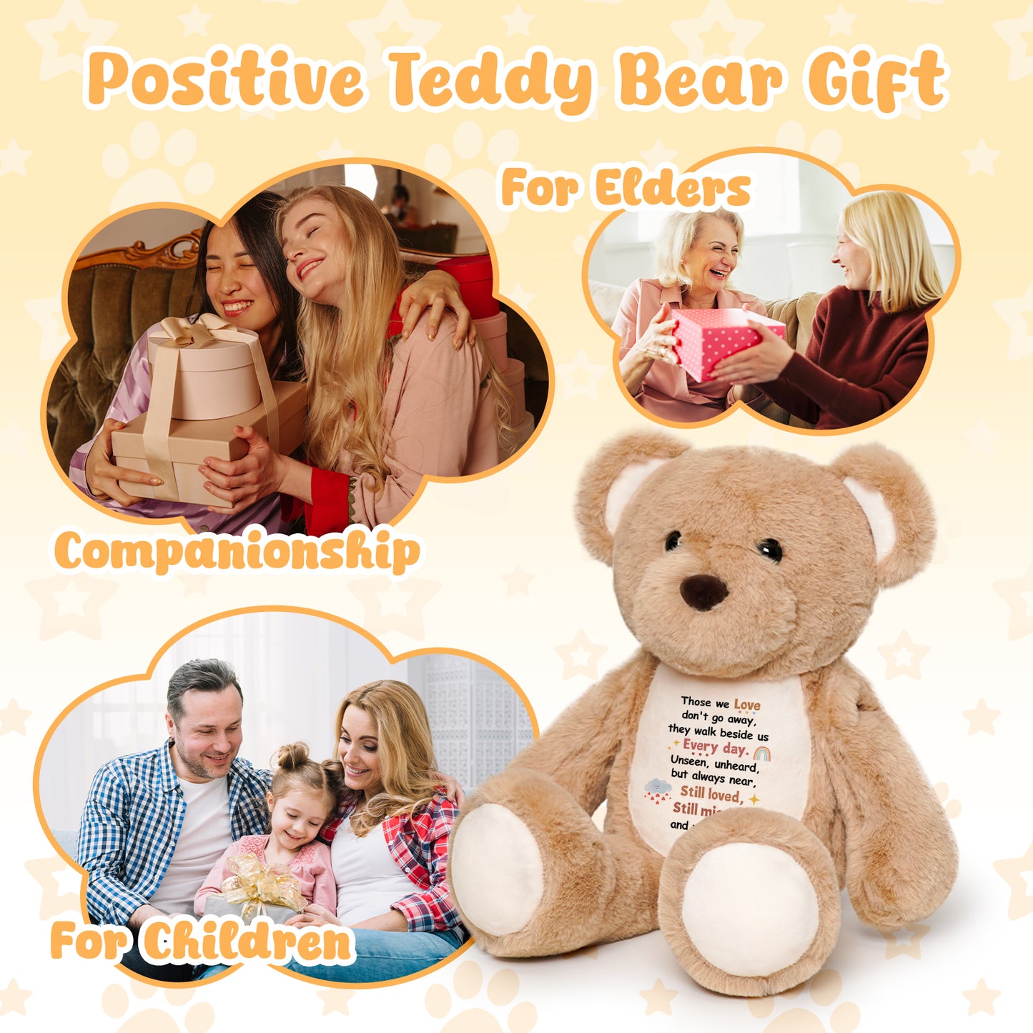Those We Love Don't Go Away - Cuddly Plush Bear
