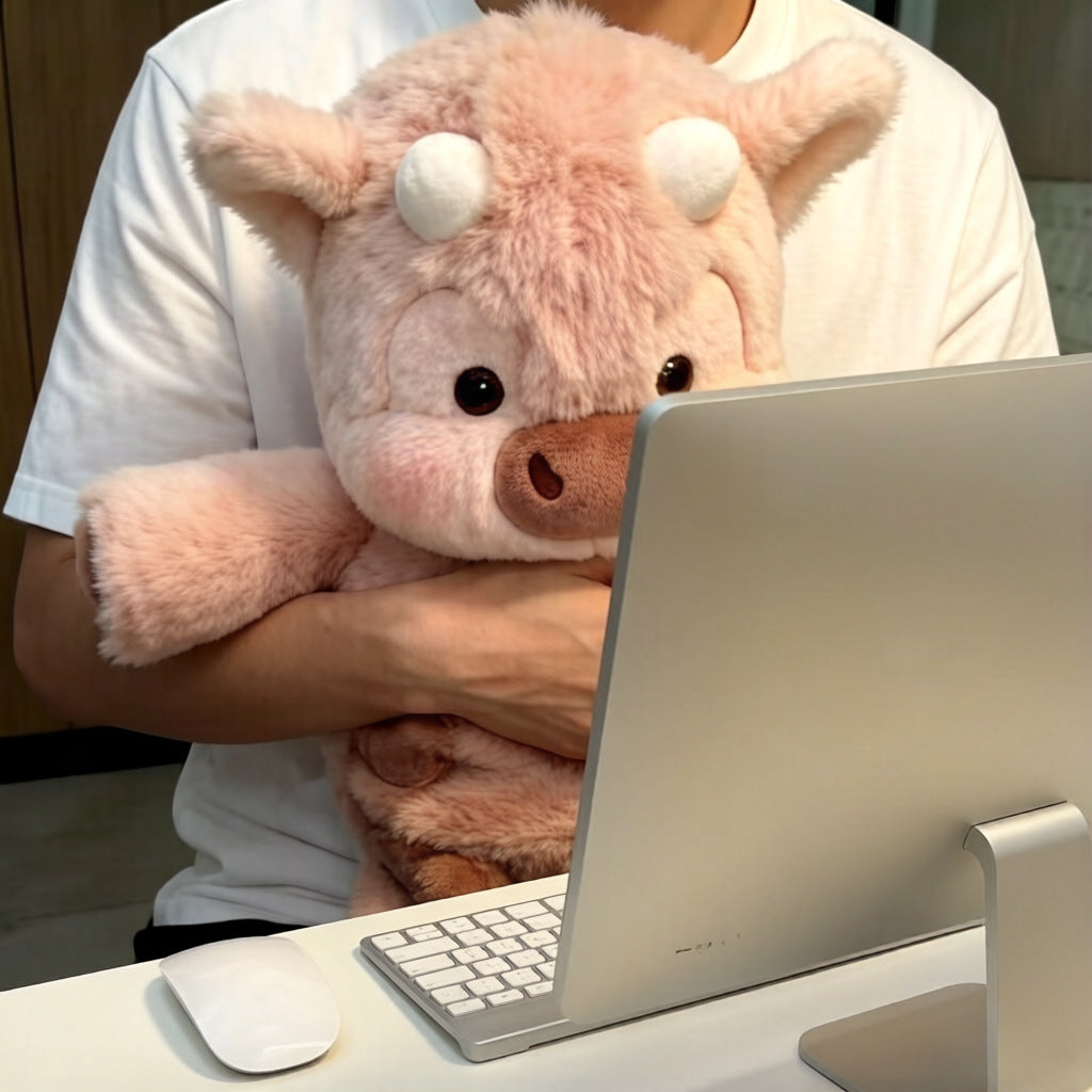 Huggable Running Cow Plushie
