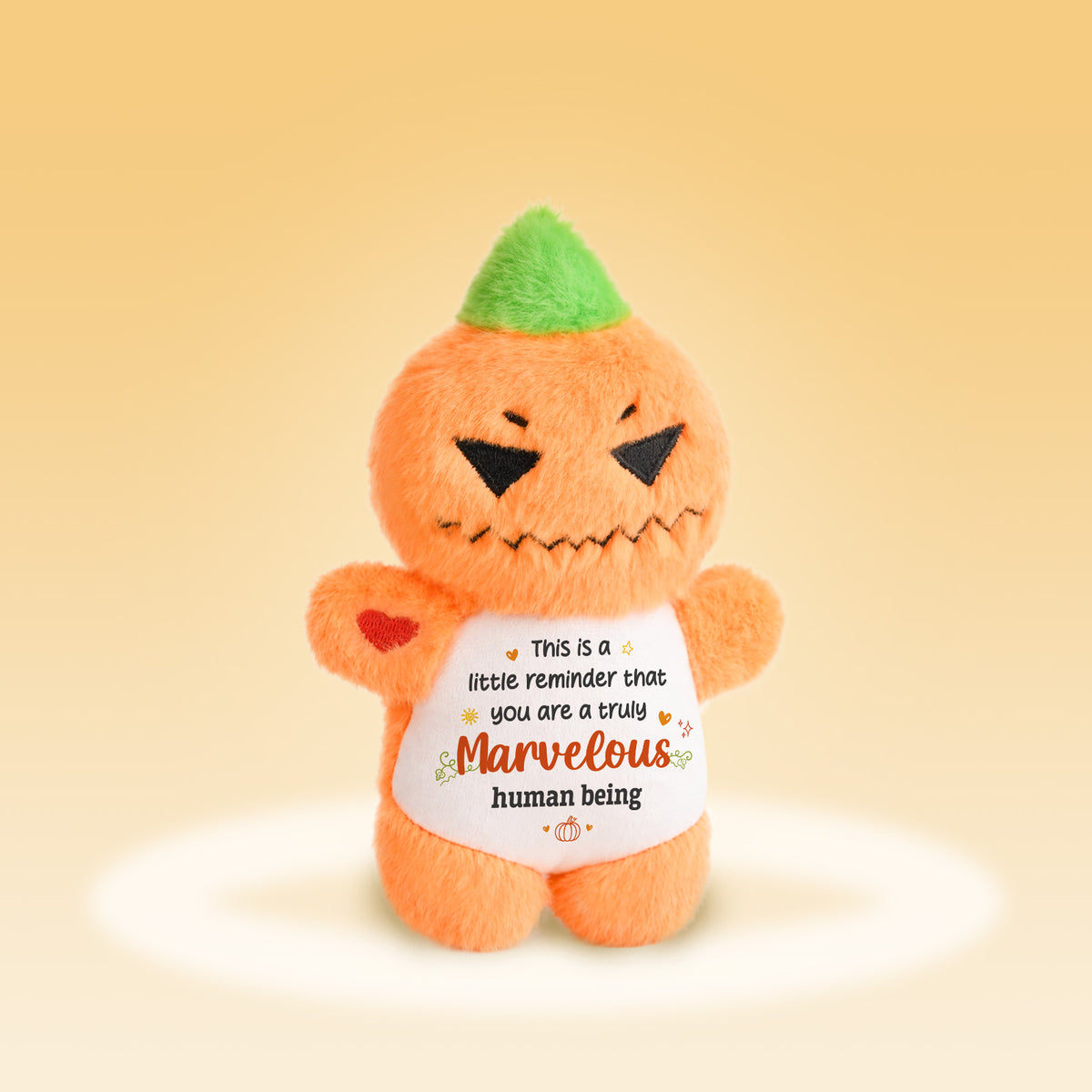 You Are Marvelous – Pumpkin Plush