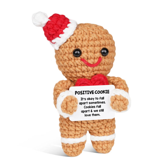Positive Cookie Crochet Doll