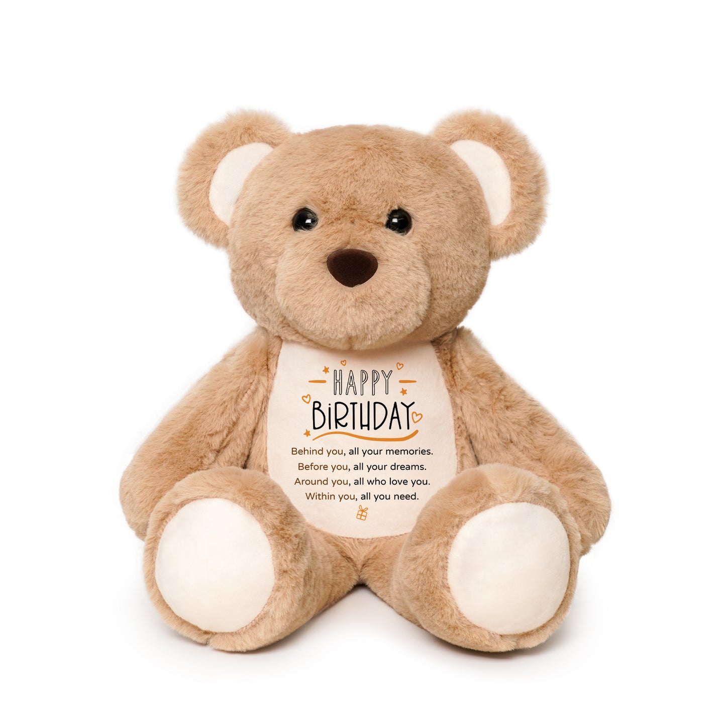Behind You - Cuddly Plush Bear