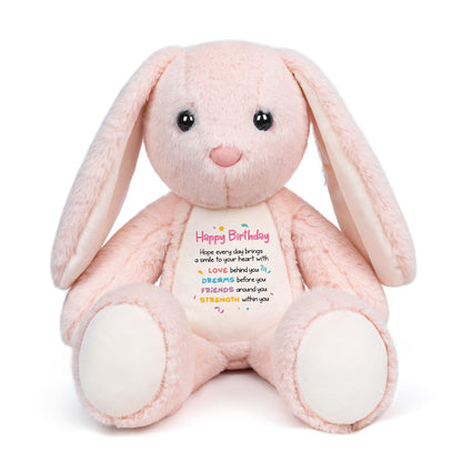 Happy Birthday™ Plush Bunny