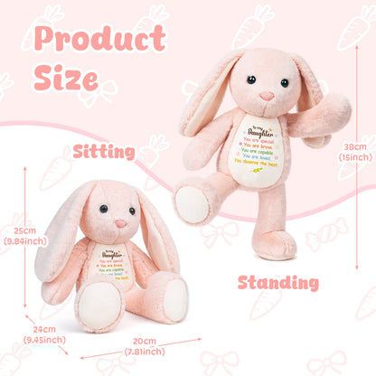 To My Daughter™ Plush Bunny