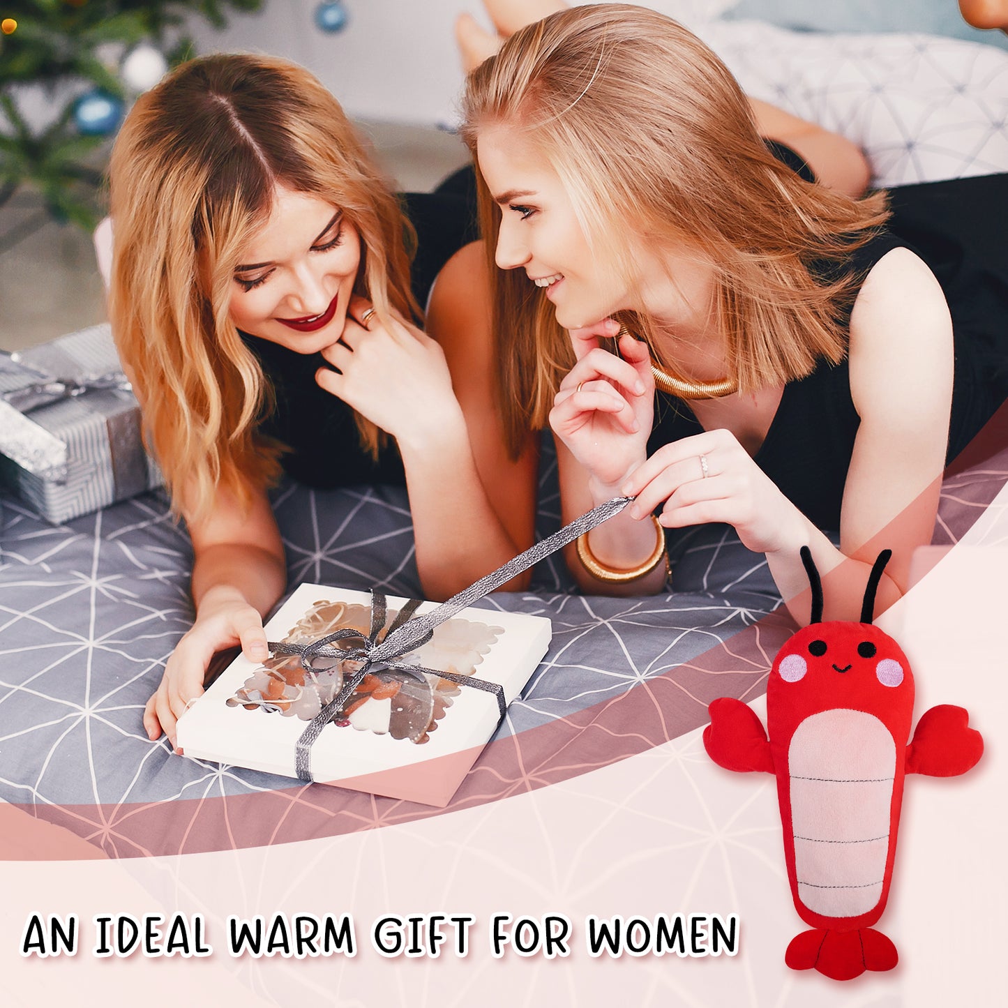 Red Lobster Microwavable Heating Pad