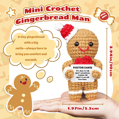 Positive Cookie Crochet Doll