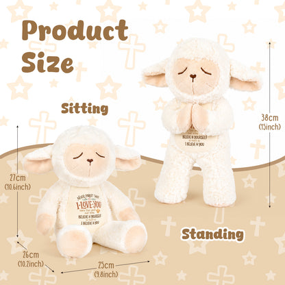 Never Forget That I Love You Adorabte Lamb Plush
