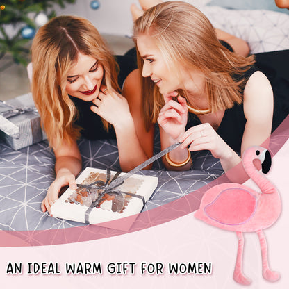 Pink Flamingo Microwavable Heating Pad