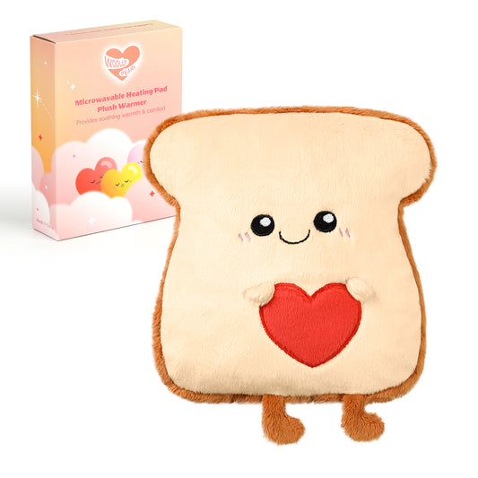 Cute Plush Toast Heating Pad