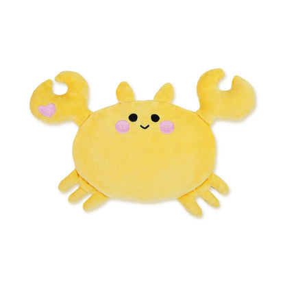 Yellow Crab Microwavable Heating Pad
