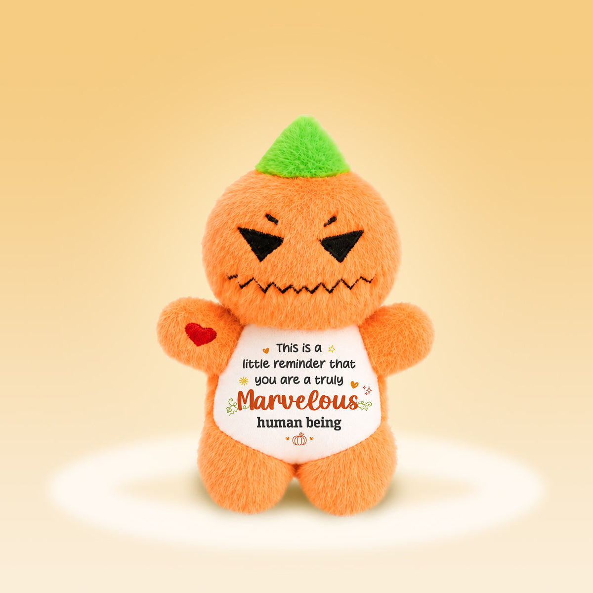You Are Marvelous – Pumpkin Plush