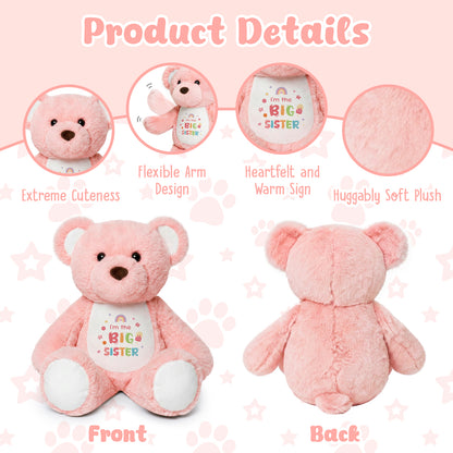 I'm The Big Sister - Cuddly Plush Bear