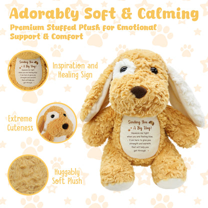 Sending You A Big Hug! – Cuddly Plush Puppy