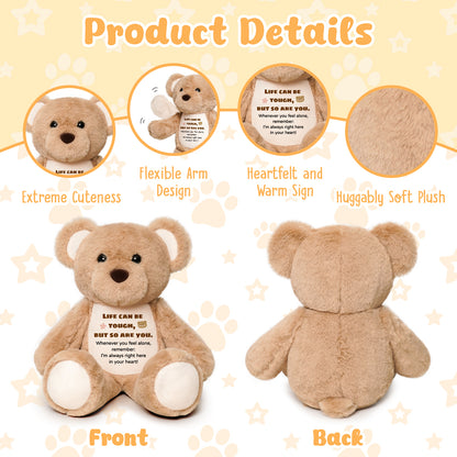 Life Can Be Touch - Cuddly Plush Bear