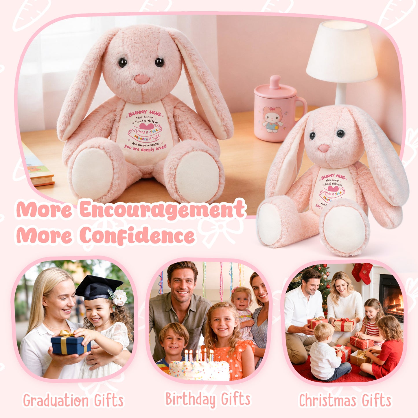 Bunny Hug™ Plush Bunny