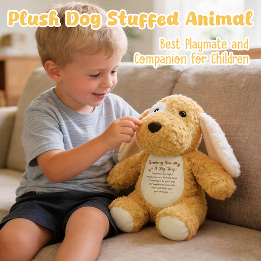 Sending You A Big Hug! – Cuddly Plush Puppy