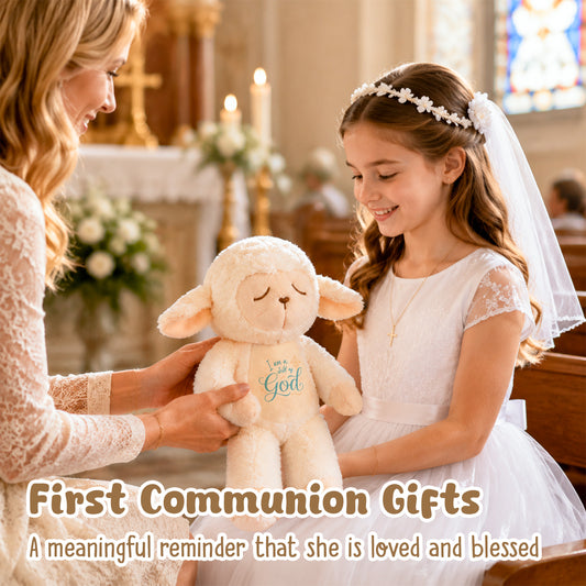 I am a Child of God - Adorabte Lamb Plush