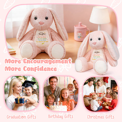 To My Daughter™ Plush Bunny
