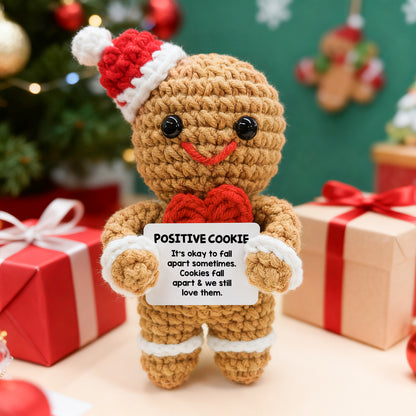 Positive Cookie Crochet Doll