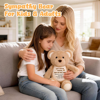 Life Can Be Touch - Cuddly Plush Bear