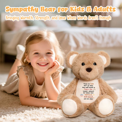 Those We Love Don't Go Away - Cuddly Plush Bear