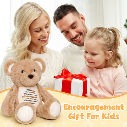 Always Remember You Are Braver - Cuddly Plush Bear