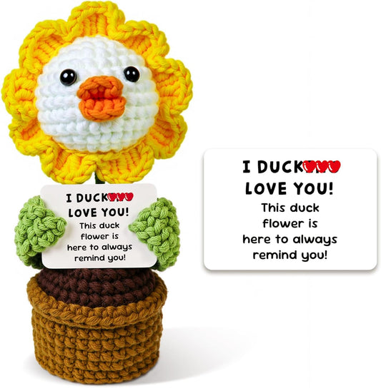 I Ducking Love You Duck Flower
