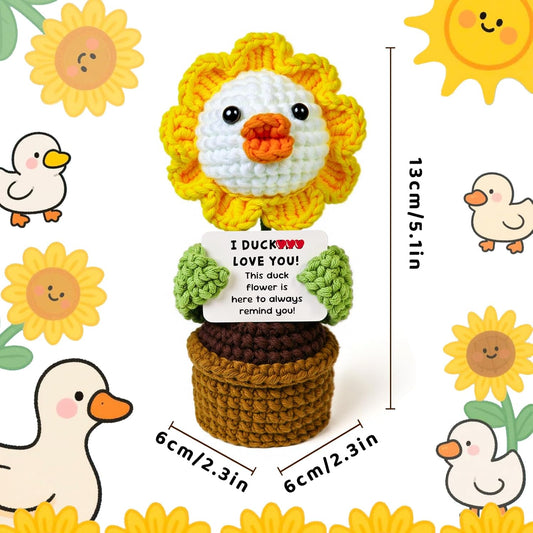 I Ducking Love You Duck Flower