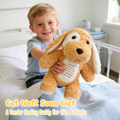 Even When I'm Not Close By – Cuddly Plush Puppy