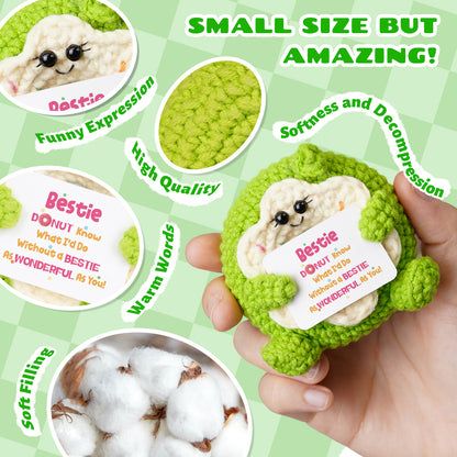 Positive Donut Crochet Doll - For Bestie