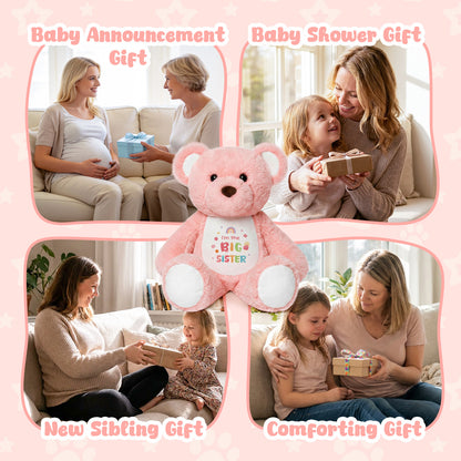 I'm The Big Sister - Cuddly Plush Bear