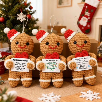 Positive Cookie Crochet Doll
