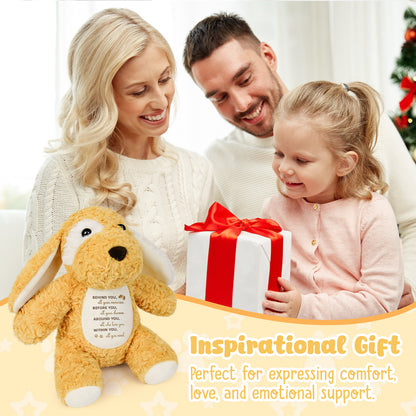 Behind You – Cuddly Plush Puppy