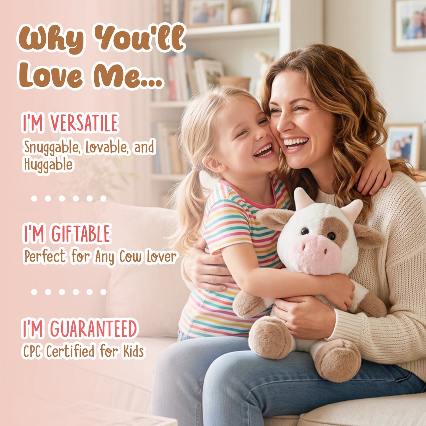 To My Daughter™ Plush Cow