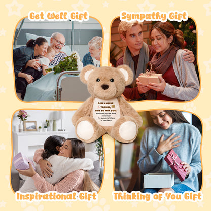 Life Can Be Touch - Cuddly Plush Bear