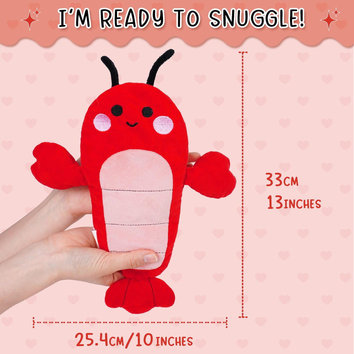 Red Lobster Microwavable Heating Pad