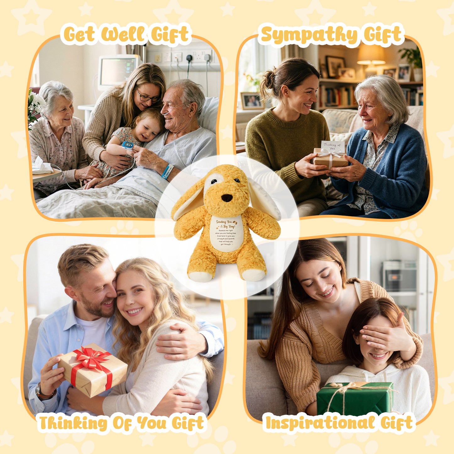 Sending You A Big Hug! – Cuddly Plush Puppy