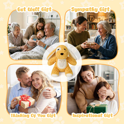 Sending You A Big Hug! – Cuddly Plush Puppy