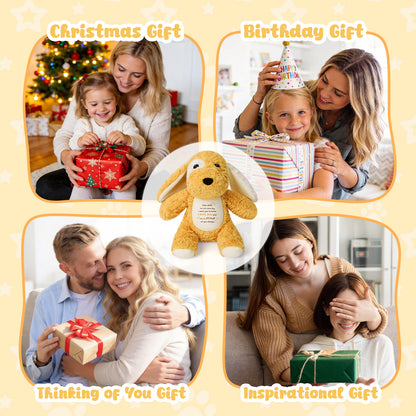 Even When I'm Not Close By – Cuddly Plush Puppy